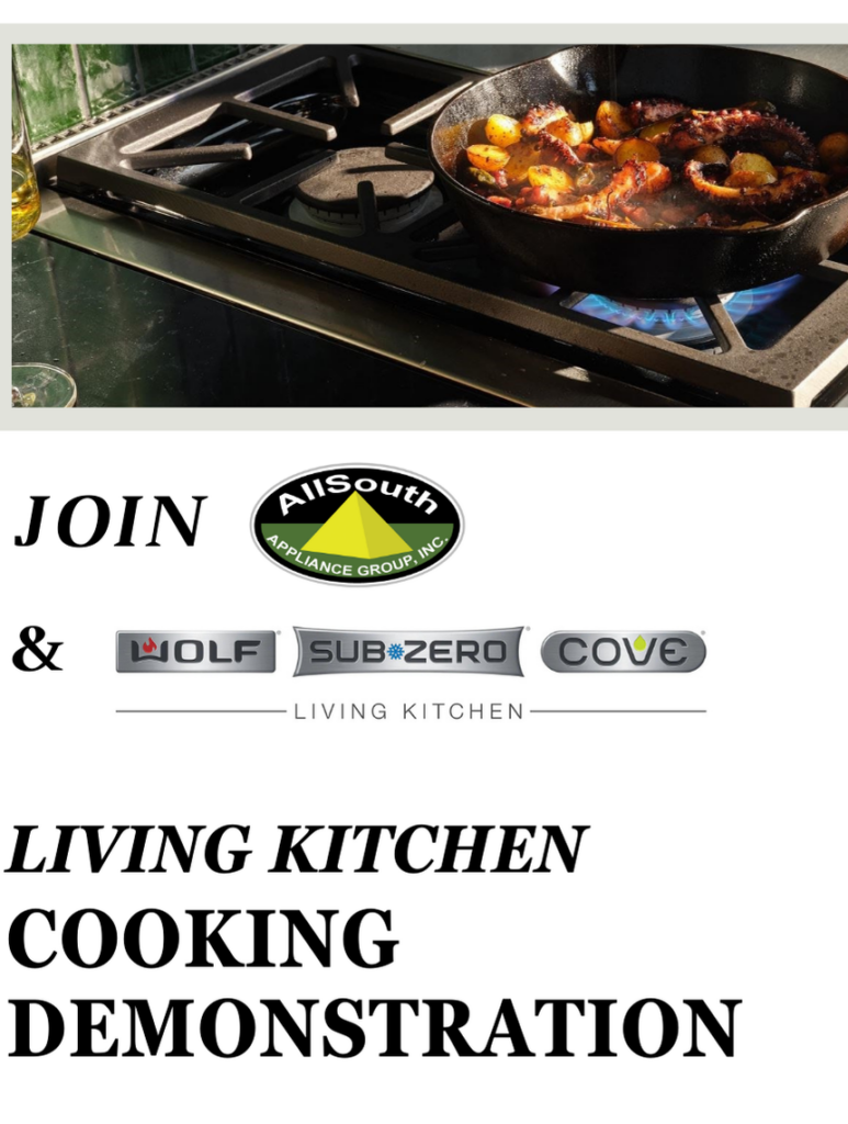 Huntsville Wolf/Subzero/Cove Cooking Demo